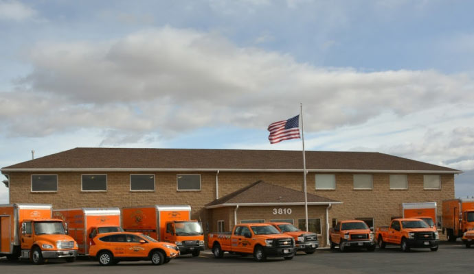 All American Cleaning and Restoration service vehicles