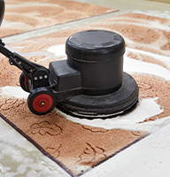rug cleaning with equipment