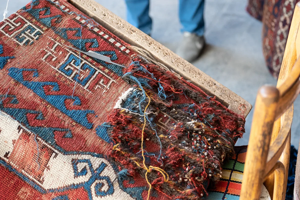 Fire & Water Damaged Rug Repair